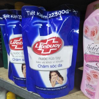 Lifebuoy nước rửa tay bảo vệ khỏi vi khuẩn chăm sóc da túi  400g.
