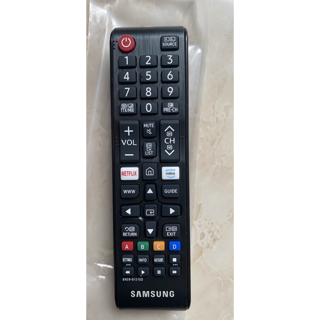 REMOTE ĐIỀU KHIỂN TIVI SAMSUNG SMART DÒNG BN59/RM1088+ (ĐEN-NGẮN)