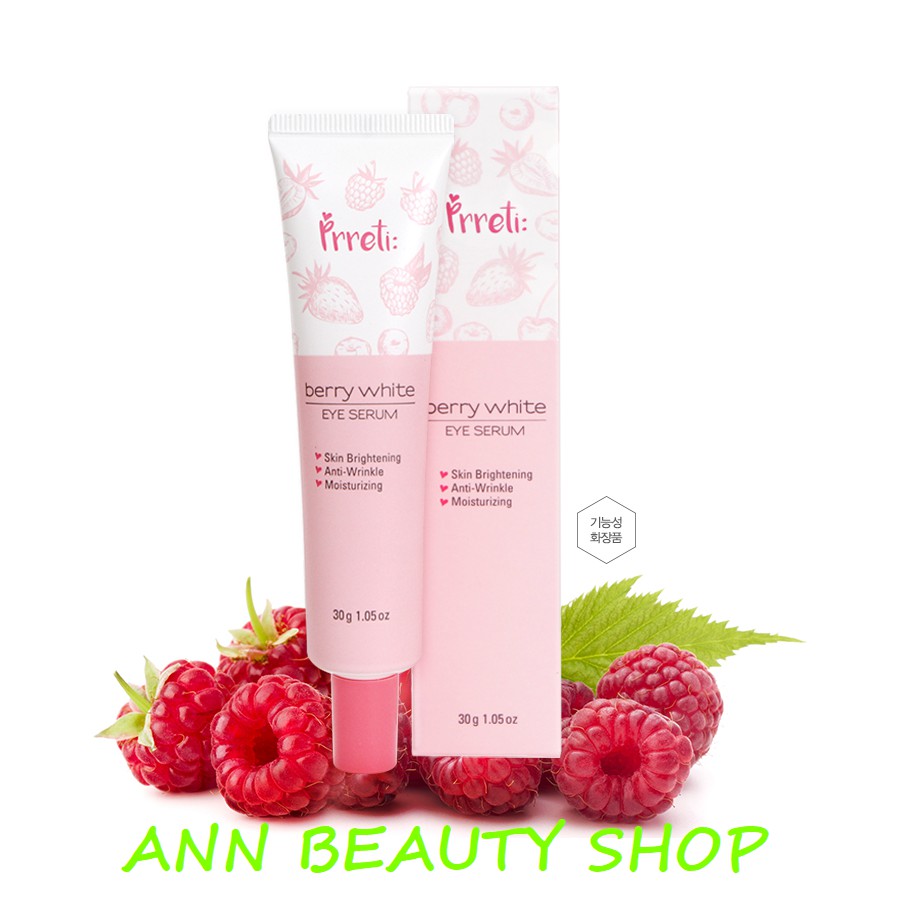 Tinh Chất Dưỡng Mắt Prreti Berry White Eye Serum 30ml HSD 11/2022