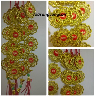 Đồ trang trí ngày tết hình hoa đào(5 dây)