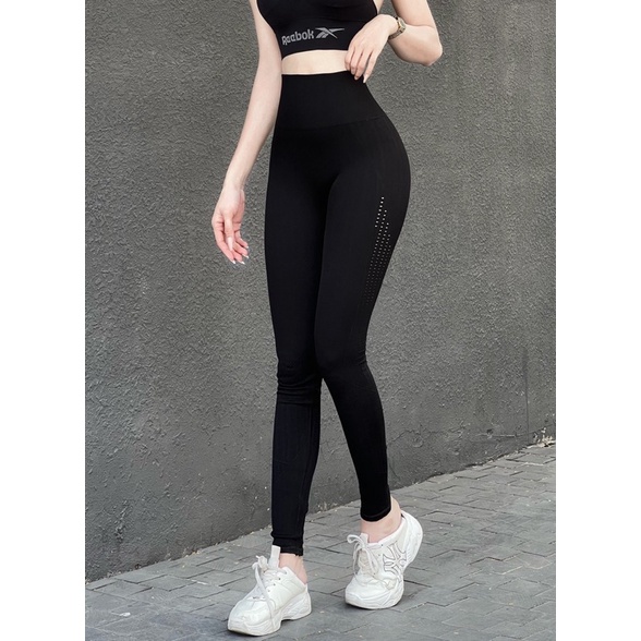QUẦN DỆT LƯNG CAO TẬP GYM NỮ - QUẦN DỆT CẮT LAZE SIÊU ĐẸP