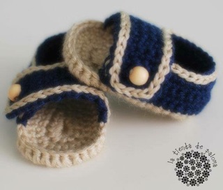Giày len handmade ( sandal )