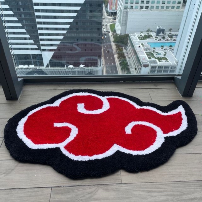 Thảm Trang Trí Handmade Akatsuki cloud -Akatsuki Cloud Rug