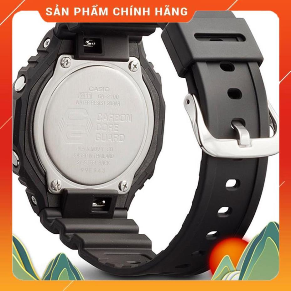 Đồng Hồ Casio Nam Dây Nhựa GSHOCK GA-2100-1A3 Chính Hãng