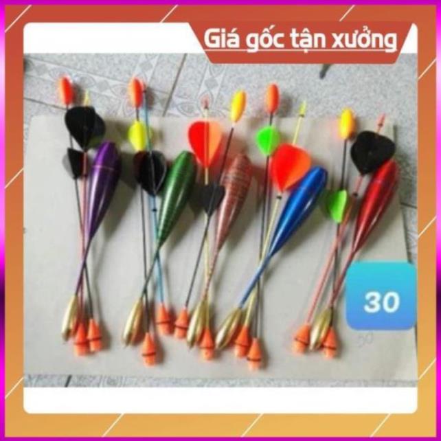 ⭐  Phao Lục Chân Đồng 2 Ngọn Câu Đêm Ngày Kèm Pin Giá Siêu Rẻ