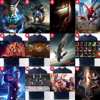 Tấm poster dán tường in hình các nhân vật trong Avengers