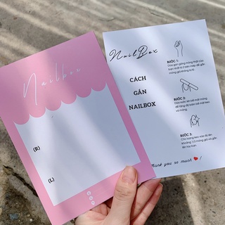 Keo, dũa làm nail box
