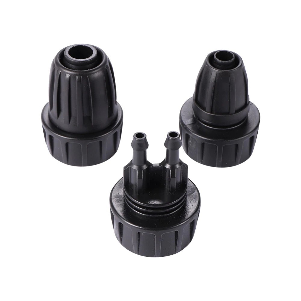 Set 2 đầu nối ống nước ren khóa bên trong 1/2" hoặc 3/4" sang vòi DN16 / 8/11 / 4/7mm