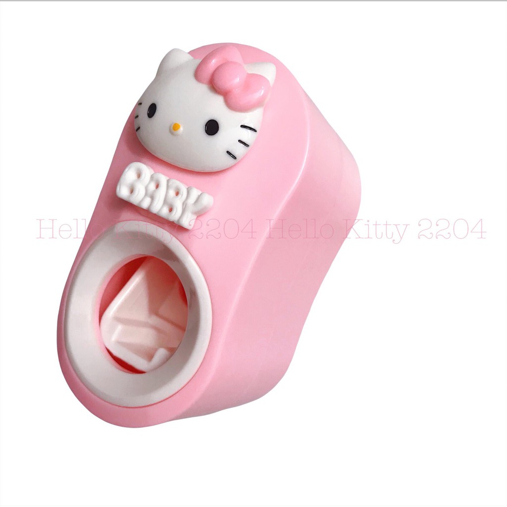 Dụng cụ nhả kem đánh răng Hello Kitty ☘☘