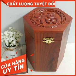Hộp đựng chè gỗ hương cao cấp sang trọng