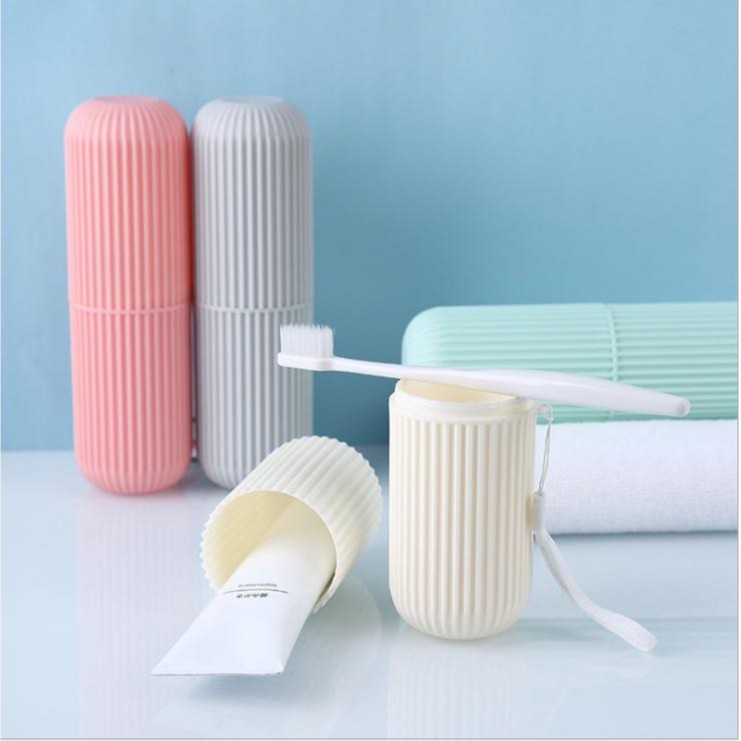 Ống Đựng Bàn Chải Kem Đánh Răng Ống  Mini Để Đồ Cá Nhân Đi Du Lịch Nhỏ Gọn