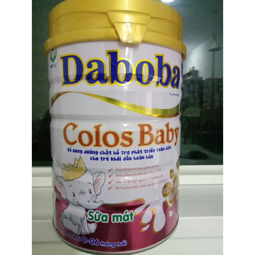 Sữa mát dành cho trẻ sơ sinh 0-6 tháng Colos Baby Daboba ( Miễn dịch khoẻ mạnh, tiêu hoá tốt, bé tăng cân) date xa