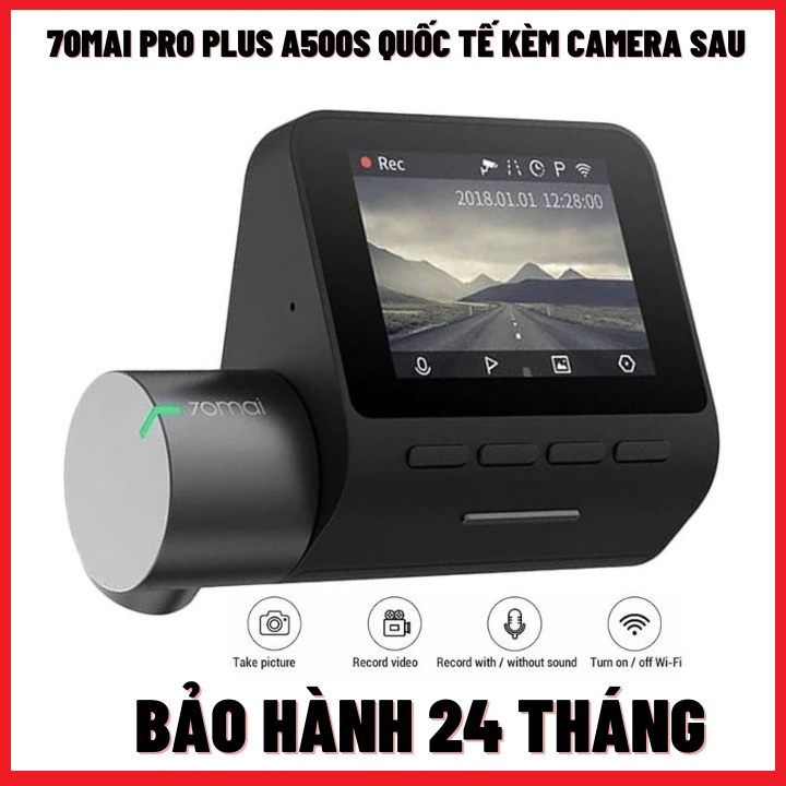 Camera hành trình 70mai Dash Cam Pro Plus A500 Chính Hãng-Bảo Hành 24 Tháng