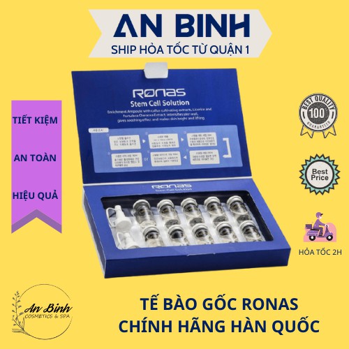 (Q1-HCM) Tế Bào Gốc Ronas Stem Cell Solution - An Bình Cam Kết Chính Hãng