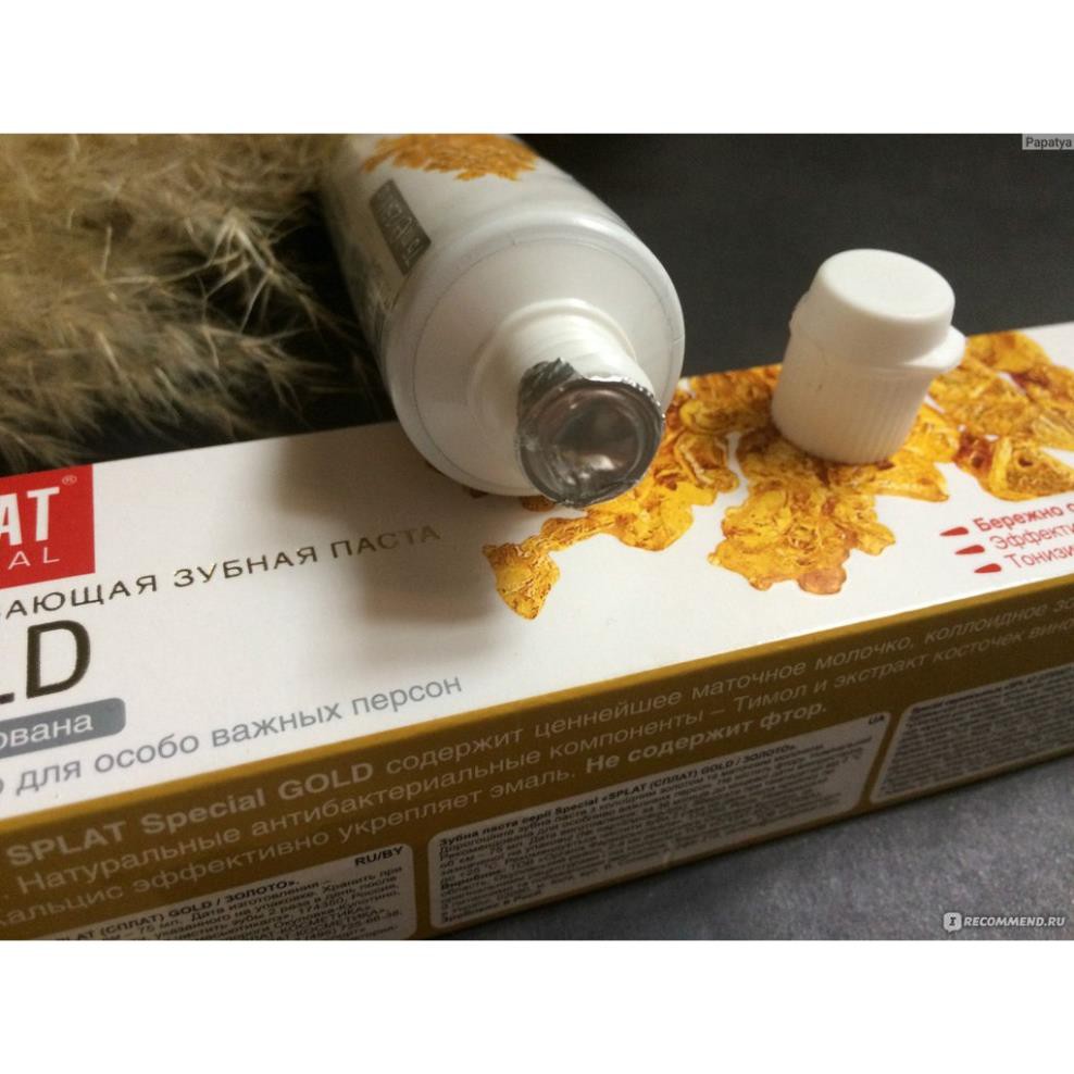 Kem Đánh Răng Bột Vàng Cao Cấp Splat Gold Special Series 75ml