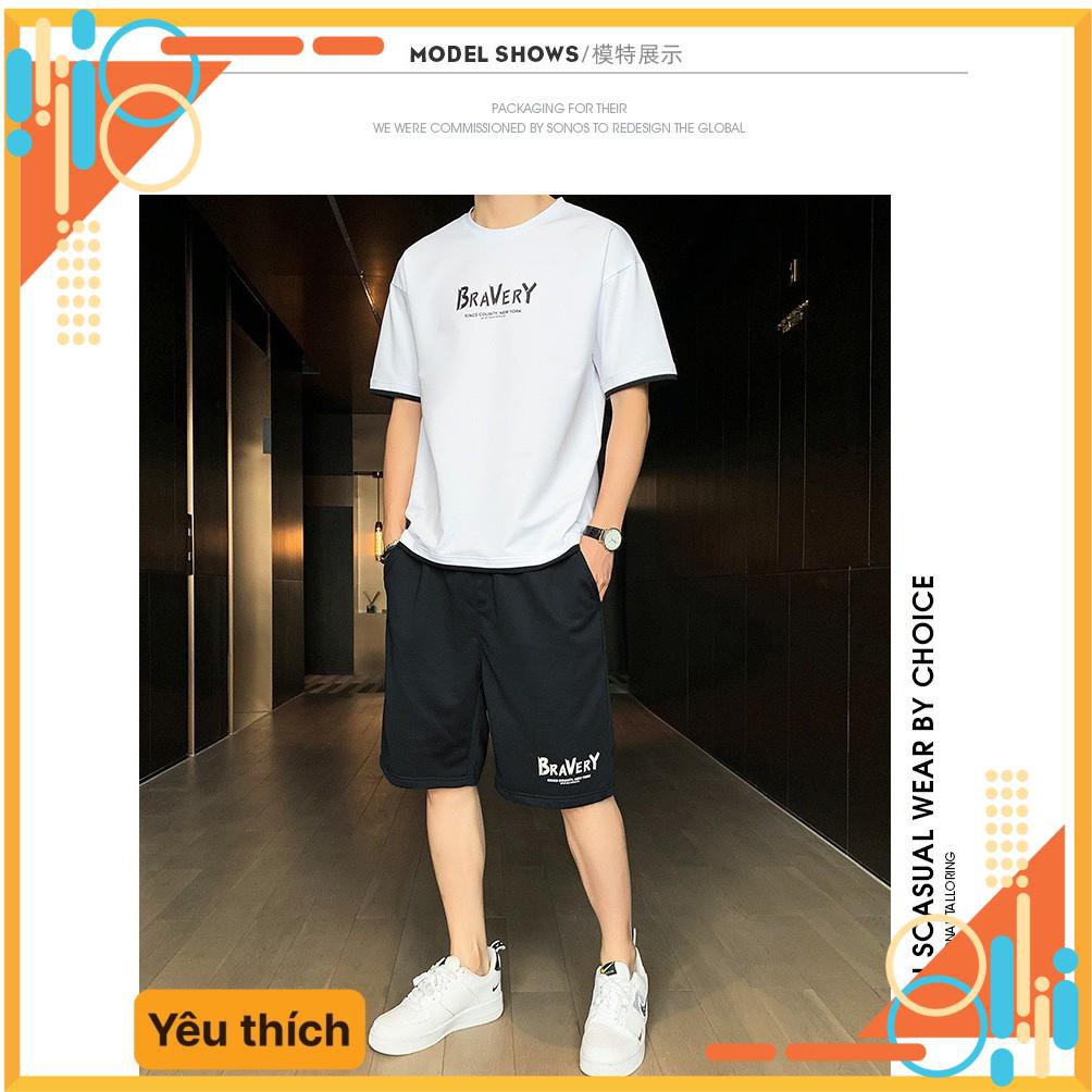 Quần áo hè nam cotton, áo thun cộc tay, áo phông quần đùi thoáng mát, chất liệu cotton thấm hút mồ hôi áo quần trắng đen | BigBuy360 - bigbuy360.vn