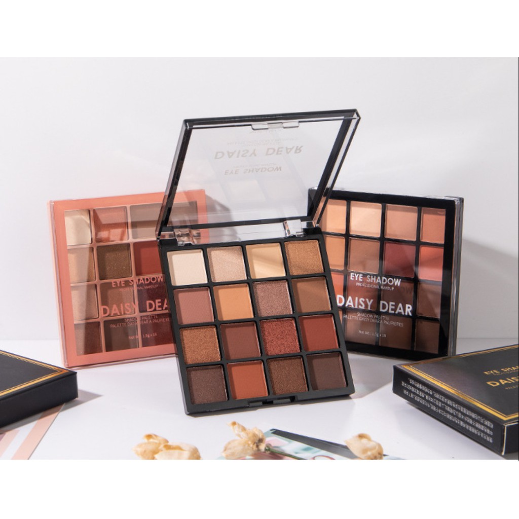 Phấn Mắt 16 Ô DAISYDEAR LX404 Tone Tây Kèm Cọ Chính Hãng Nội Địa | BigBuy360 - bigbuy360.vn