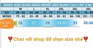 Quần độn hông mông ken bụng cao cấp