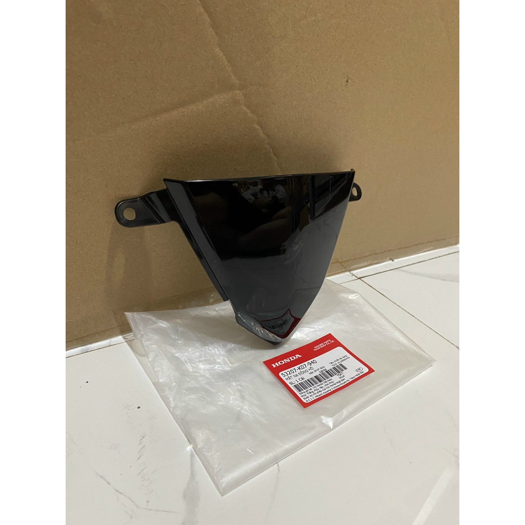 Mặt nạ đồng hồ - tấm chắn đồng hồ môi mè WAVE RSX110 năm 2012-2013 màu Đen.