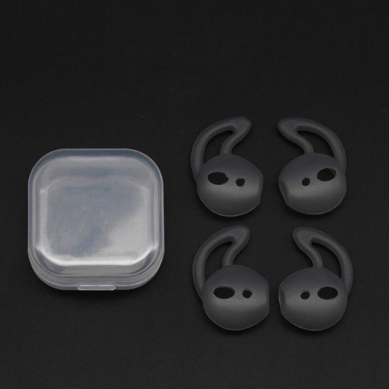 Silicone Vỏ Bảo Vệ Hộp Đựng Tai Nghe Airpods Hình Vây Cá Bằng Silicon Chống Mất Ốp