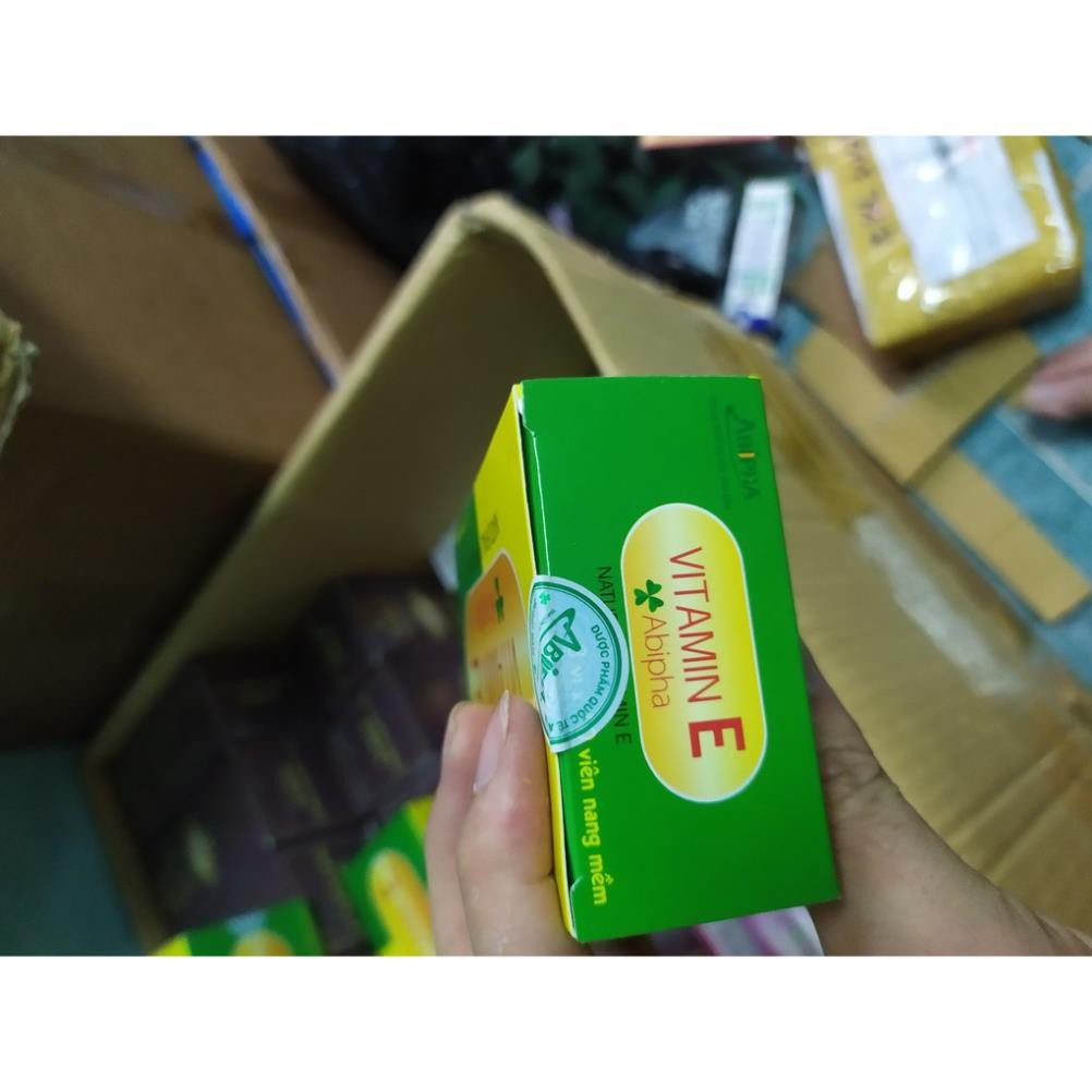 Vitamin e abipha đẹp da chống lão hóa làm mịn da, sáng da, mờ thâm giá 1hộp | BigBuy360 - bigbuy360.vn