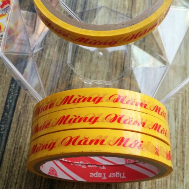 Băng Keo Chúc Mừng Năm Mới 24 Cuộn 1F2