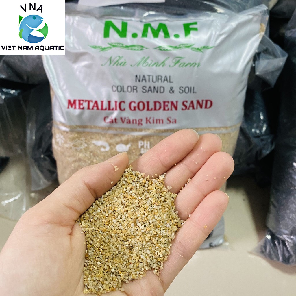 Cát Nắng Vàng Kim Sa  - Trải nền bể cá