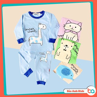 Bộ Dài Tay Cho Bé Trai Bé Gái - Chất Cotton Minky Mom - Co Giãn Tốt Mềm Mịn Thoáng Mát Thấm Hút Mồ Hôi (BA09)