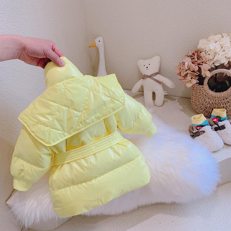 Áo Khoác Độn Bông Dày Dặn Phong Cách Phương Tây Thời Trang Mùa Đông Hàng Mới 2021 Dành Cho Bé Gái HCH6