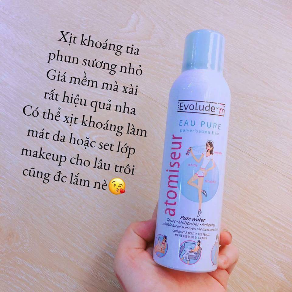 Xịt khoáng e.v.o 150ml của Pháp | BigBuy360 - bigbuy360.vn