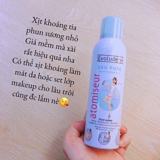 Xịt khoáng e.v.o 150ml của Pháp