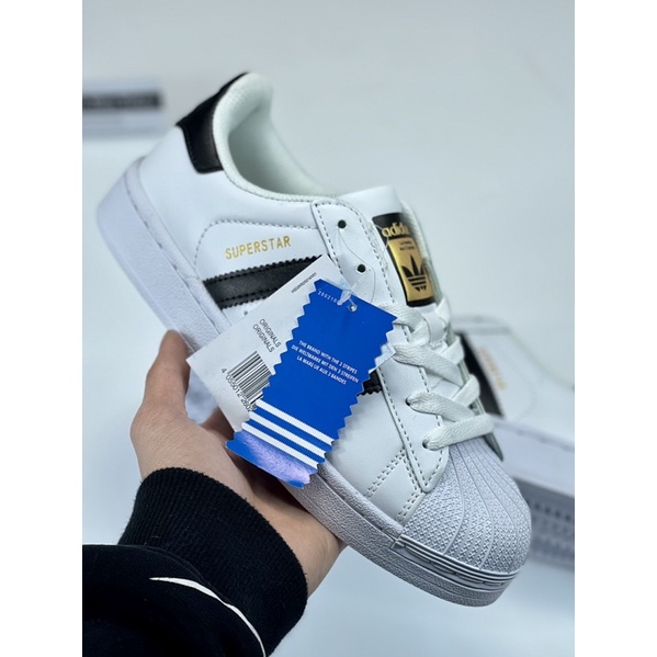 Giày Sneaker   Adidar mủi xò kèm phụ kiện