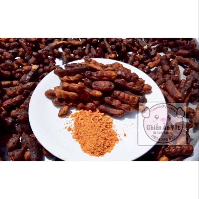 500gr - ME LÀO CHẤM MUỐI TÔM