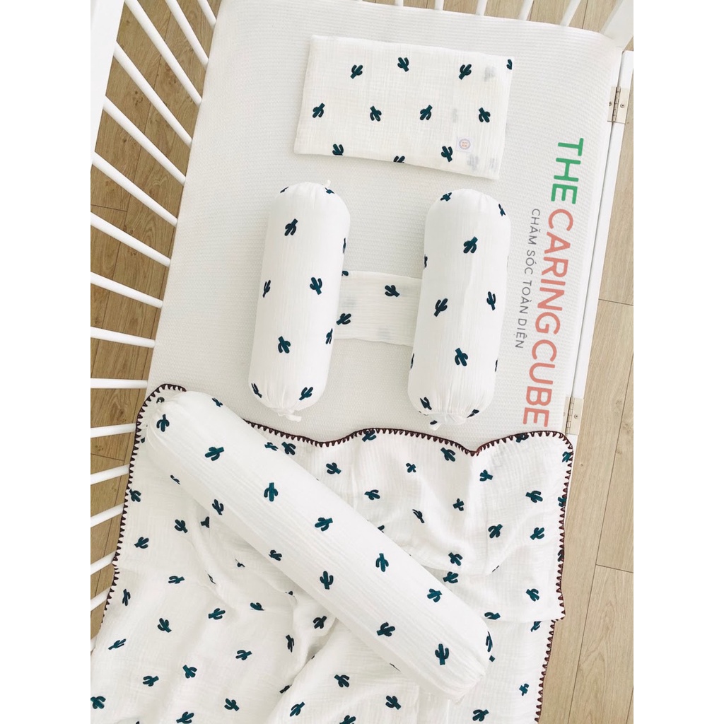Chăn gối Muslin có tách lẻ