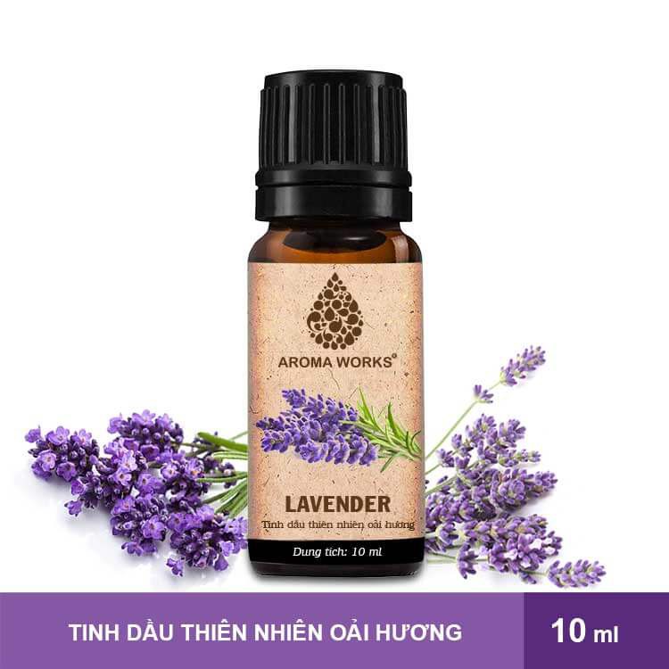 Tinh Dầu Thiên Nhiên Hoa Oải Hương Aroma Works Essential Oils Lavender