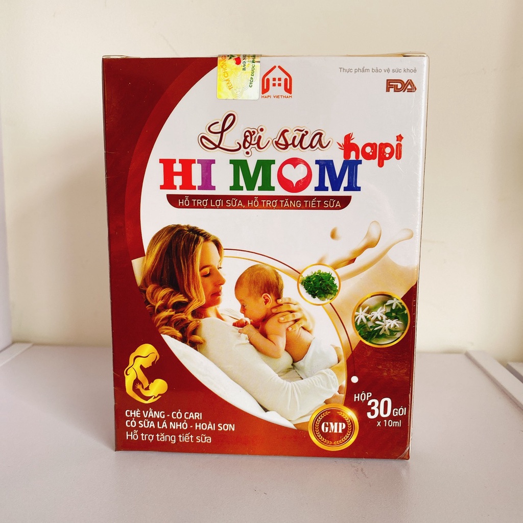 Lợi sữa Hi Mom - Sữa nhiều hơn, thơm hơn, đặc hơn, mát hơn, thông tắc tia sữa Tặng Kèm Quà