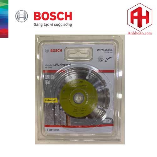 ĐĨA CẮT GẠCH BOSCH VÀNG 2608603726 105x20x16mm - 2608603726