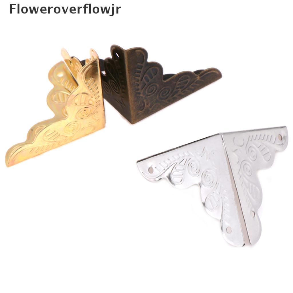 Bộ 10 Miếng Gỗ Bọc Góc Hộp Trang Sức 25x25mm