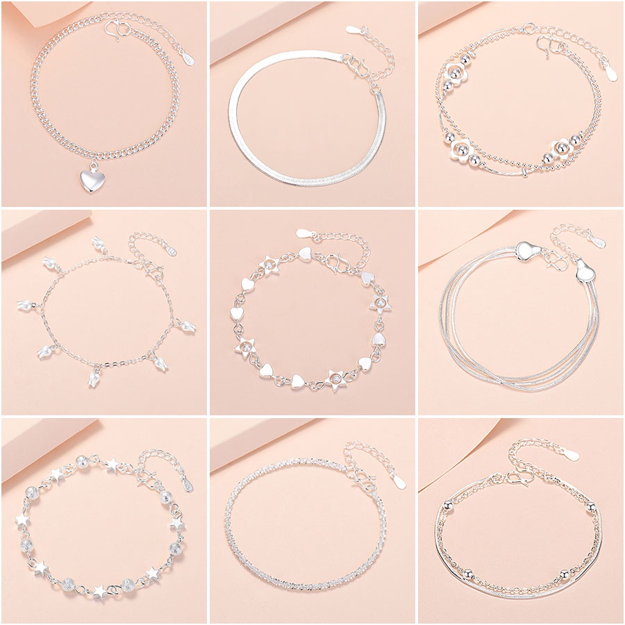 925 Silver Fashion Ladies Bracelet | WebRaoVat - webraovat.net.vn