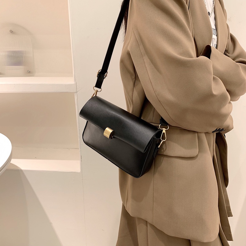 Túi Đeo Vai Hình Vuông Cỡ Nhỏ Thiết Kế Đơn Giản Thời Trang Cho Nữ