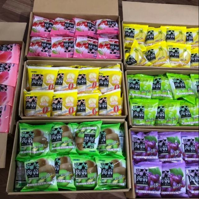 Thạch trái cây Orihiro bổ sung vitamin