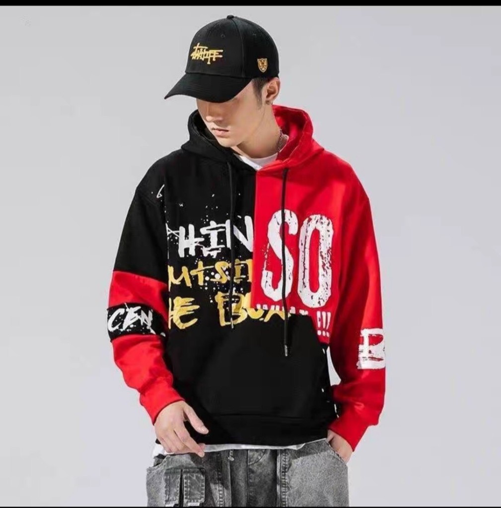 Áo Hoodie Nam Form Rộng,Áo Hoodie Nữ Form Rộng PHỐI 2 MÀU dáng Hoodie Unisex | BigBuy360 - bigbuy360.vn