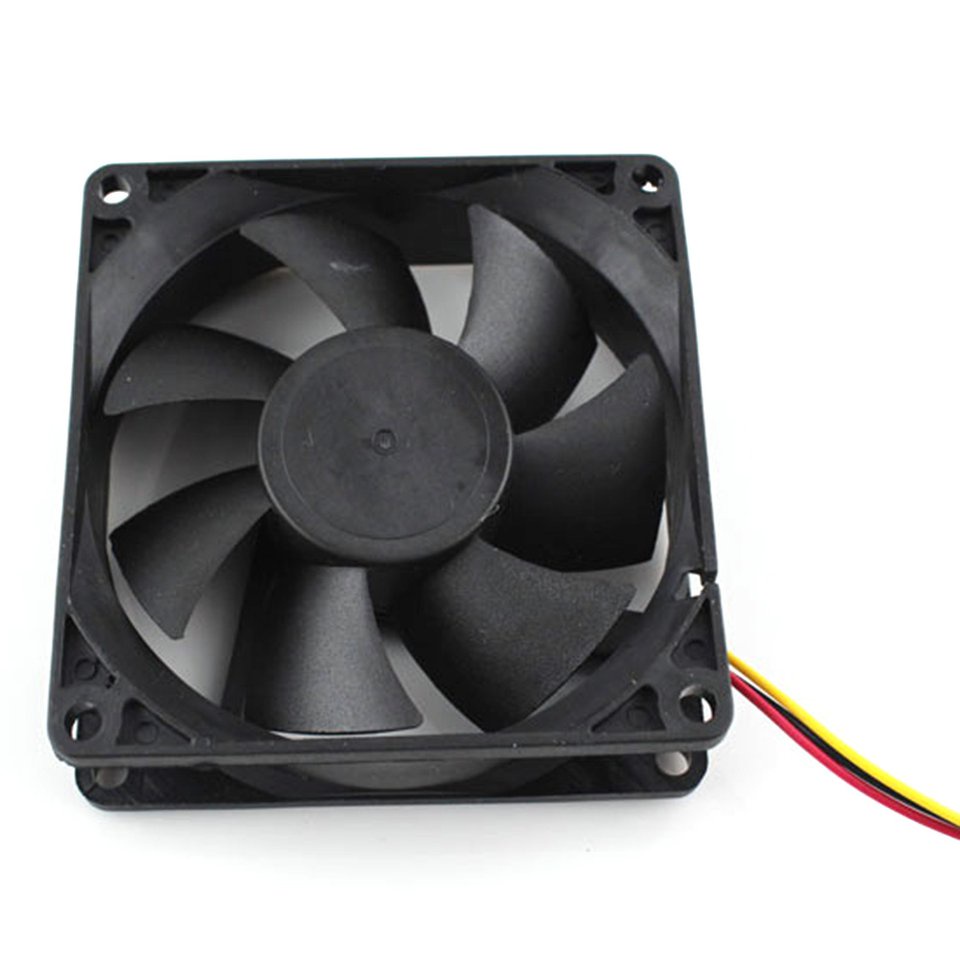 Quạt tản nhiệt CPU máy tính DC 12V 8cm không tiếng ồn
