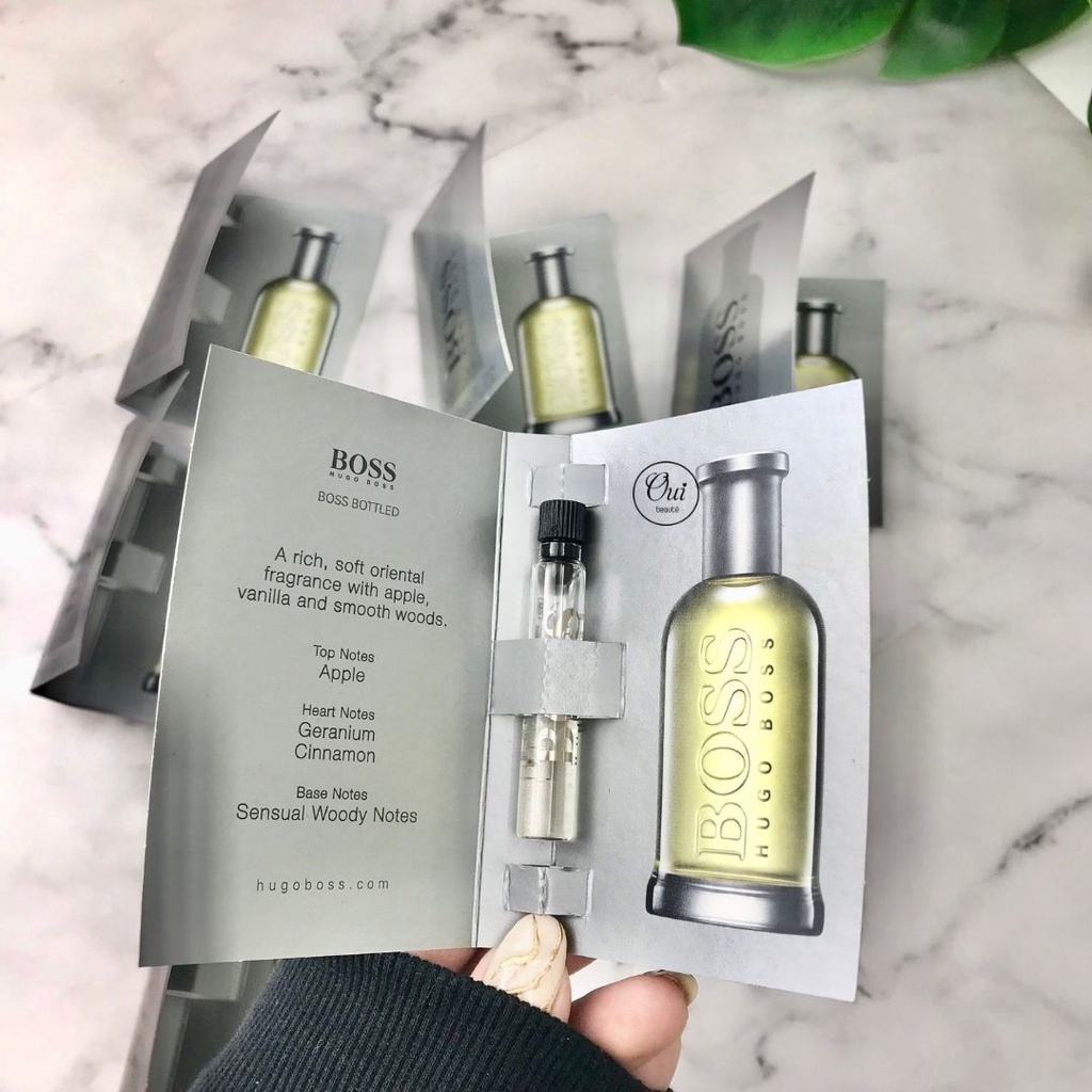 Nước hoa Boss Hugo Boss Bottled EDT, Nước hoa dành cho nam 1,5ml Ouibeaute | BigBuy360 - bigbuy360.vn