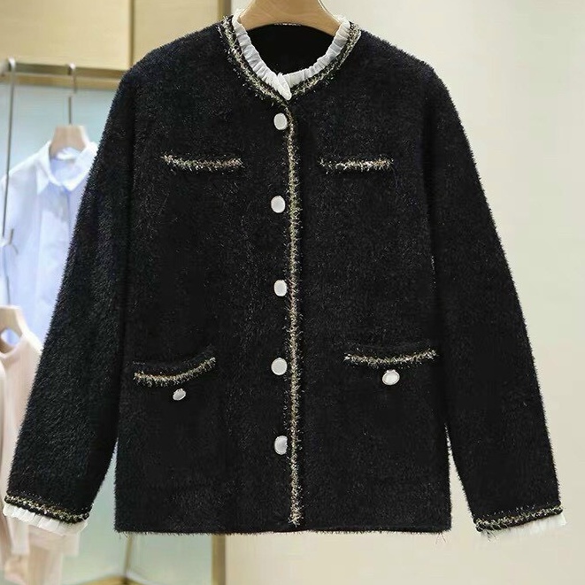 Áo khoác len lông cừu nữ cardigan [ hàng loại 1 ], chất len mềm mịn phong cách thời trang hàn quốc | BigBuy360 - bigbuy360.vn