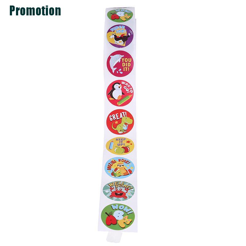 Cuộn 500 miếng dán hình động vật dễ thương dành cho trang trí