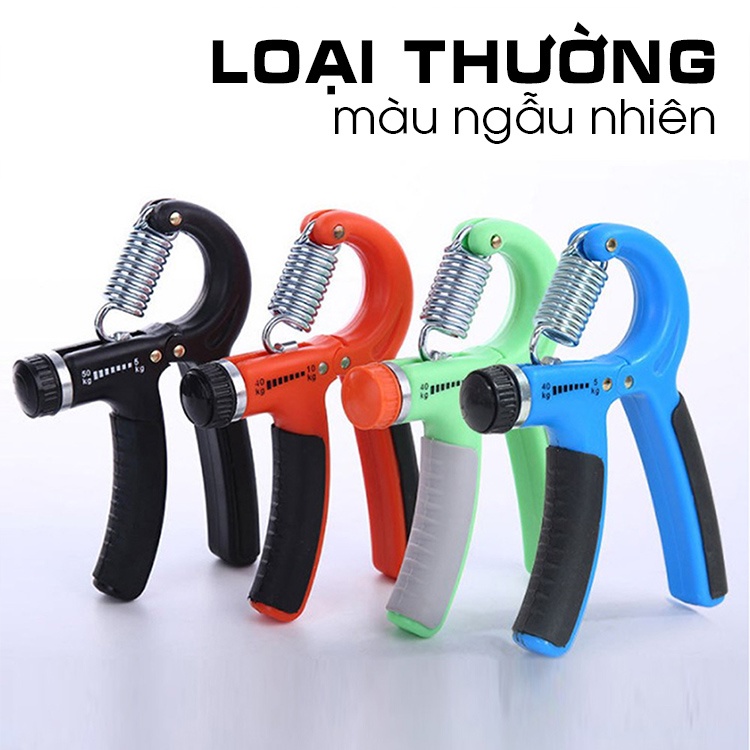 Kìm Bóp Tay Chữ R Có Lò Xo Tăng Chỉnh, Hỗ Trợ Tập Cơ Bàn Tay, Cơ Cẳng Tay, Tập Thể Thao