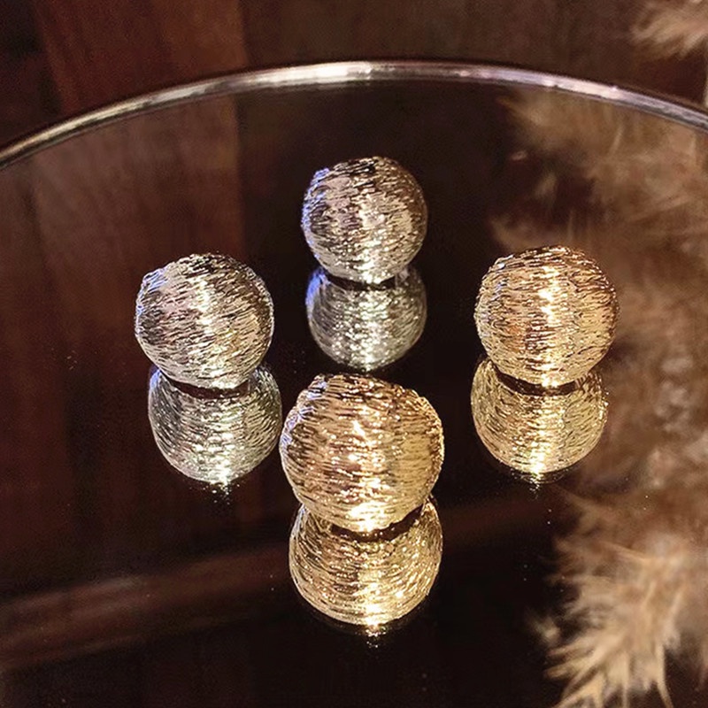 Khuyên Tai Hình Chữ C Bằng Bạc S925 Phong Cách Hàn Quốc Cổ Điển Sang Trọng Thời Trang Cho Nữ