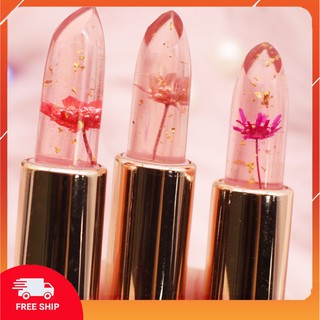 ❤️FLASH SALE❤️Son Thạch ướp hoa khô Minfei Vỏ Hồng-dưỡng môi- Thay đổi theo nhiệt độ