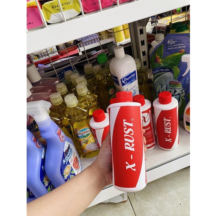 Chai xịt tẩy rửa nhà bếp đa năng XRUST, nước tẩy rửa bồn cầu, kính, kim loại, làm mới đồ vật
